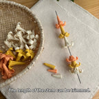 22mm Yellow polymer clay puakenikeni