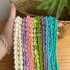 13.5mm Crown Flower Beads