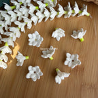 Hand Painted Clay Blooming Pikake