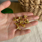 gold hawaiian beads