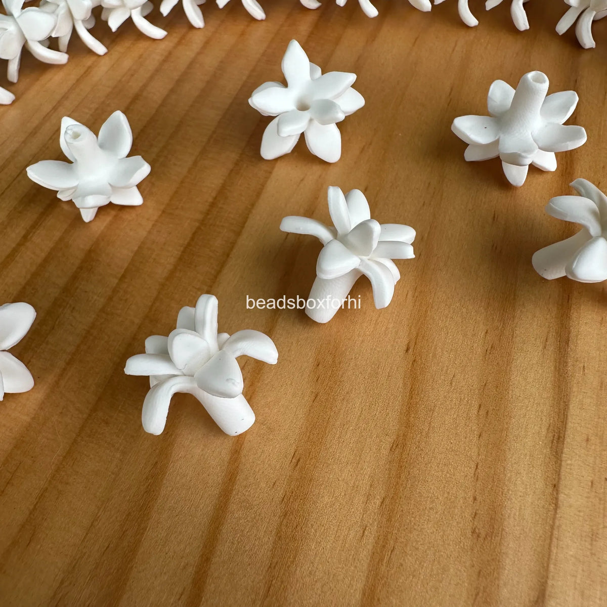 Polymer Clay Blooming pikake