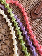 Resin & Coral Powder Puakenikeni Beads