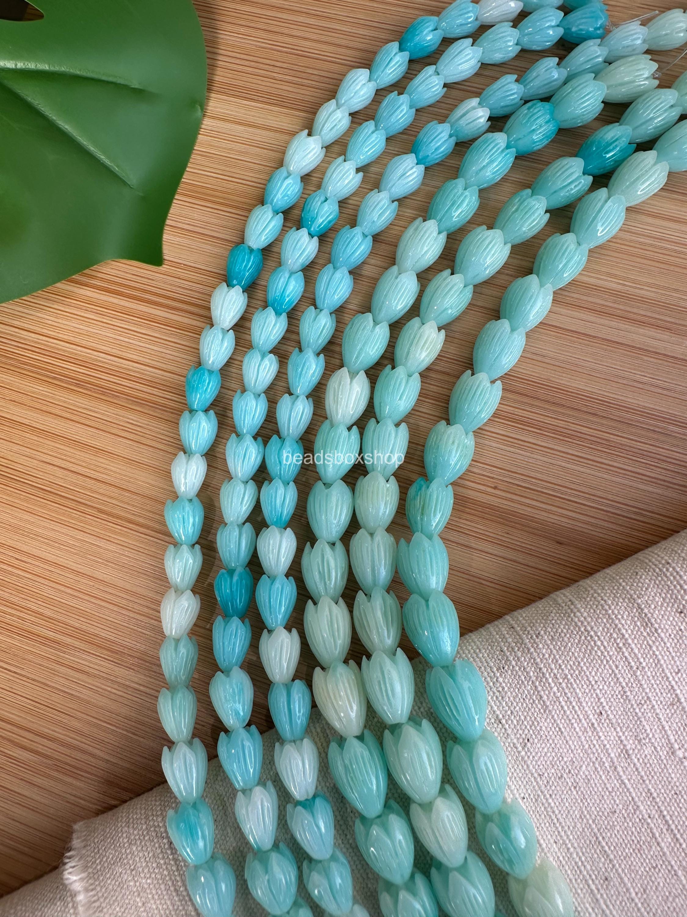 Variegated Aqua Blue Pikake