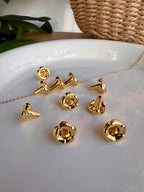 14K Gold Filled Puakenikeni Bead