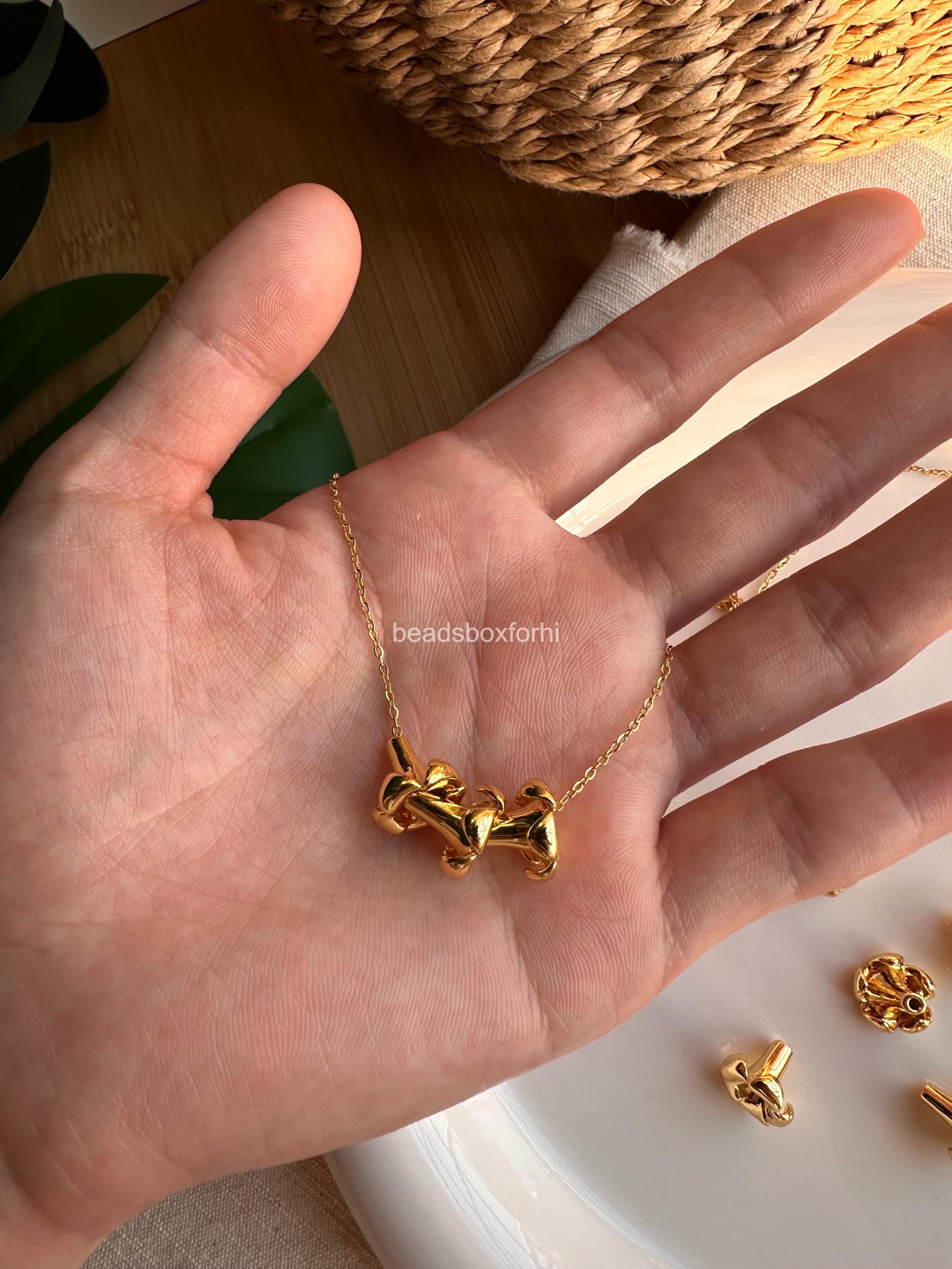 14K Gold Filled Puakenikeni Bead