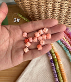 8.5mm Crown Flower Beads