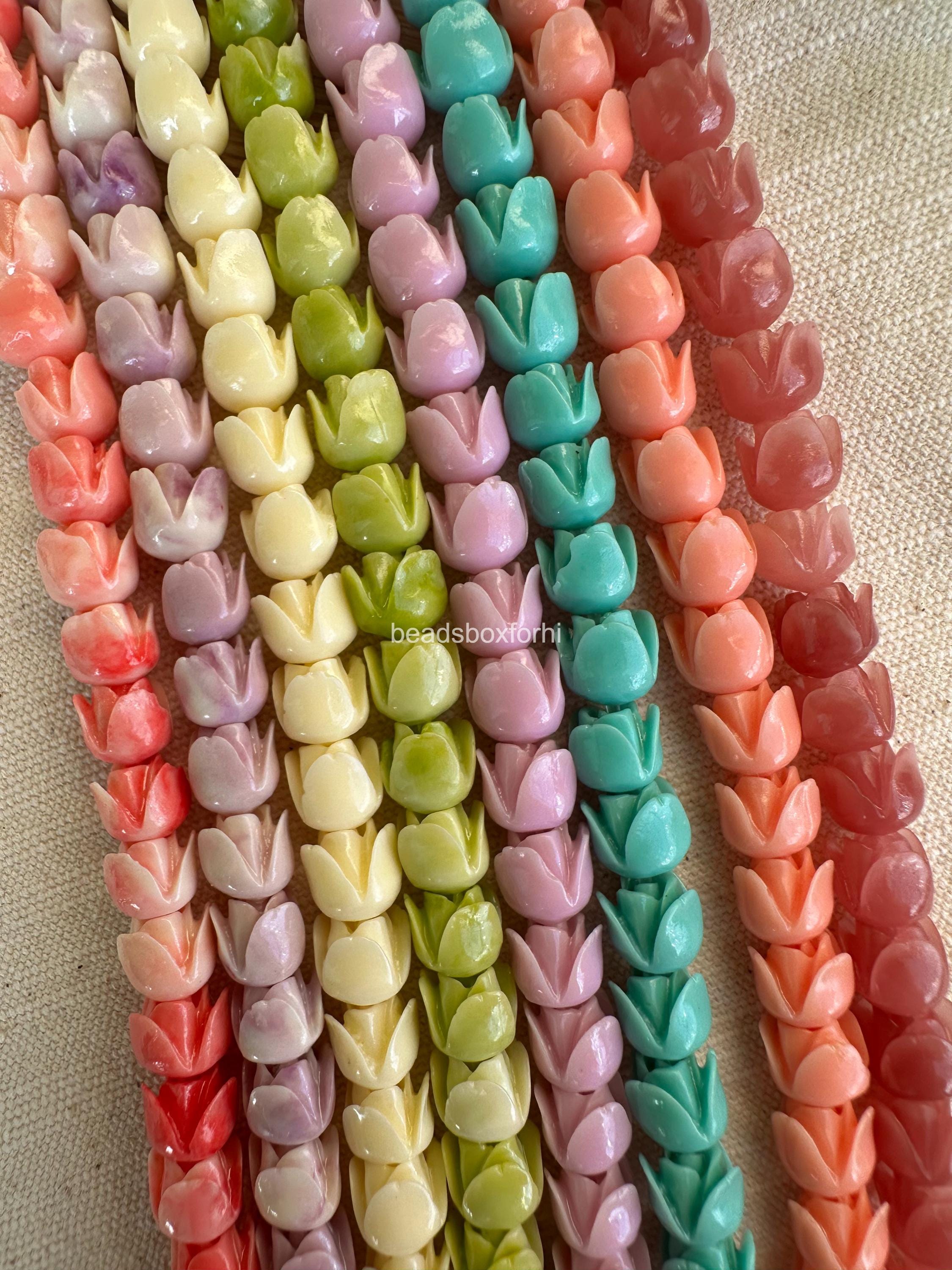 Small Tulip Flower/Pakalana Beads