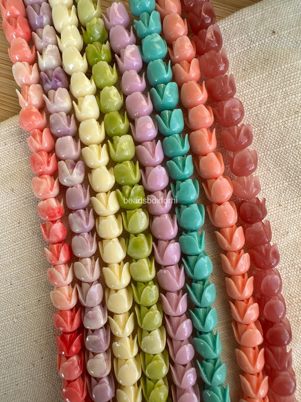 Small Tulip Flower/Pakalana Beads