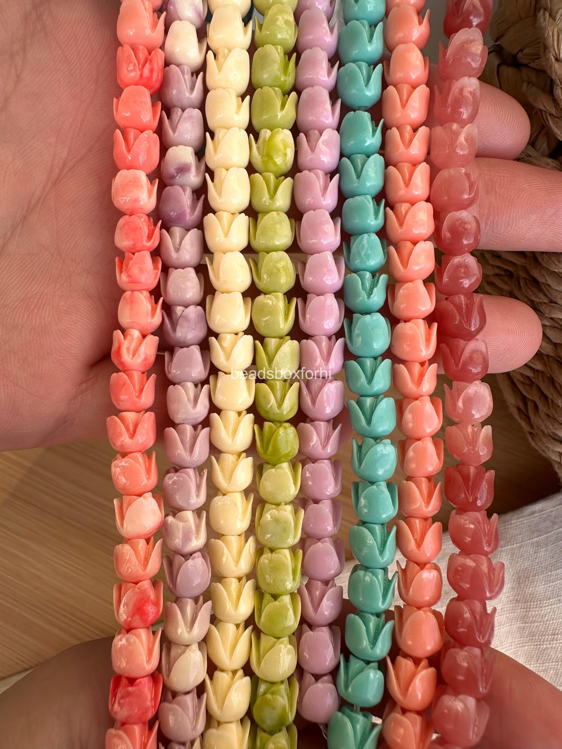 Small Tulip Flower/Pakalana Beads