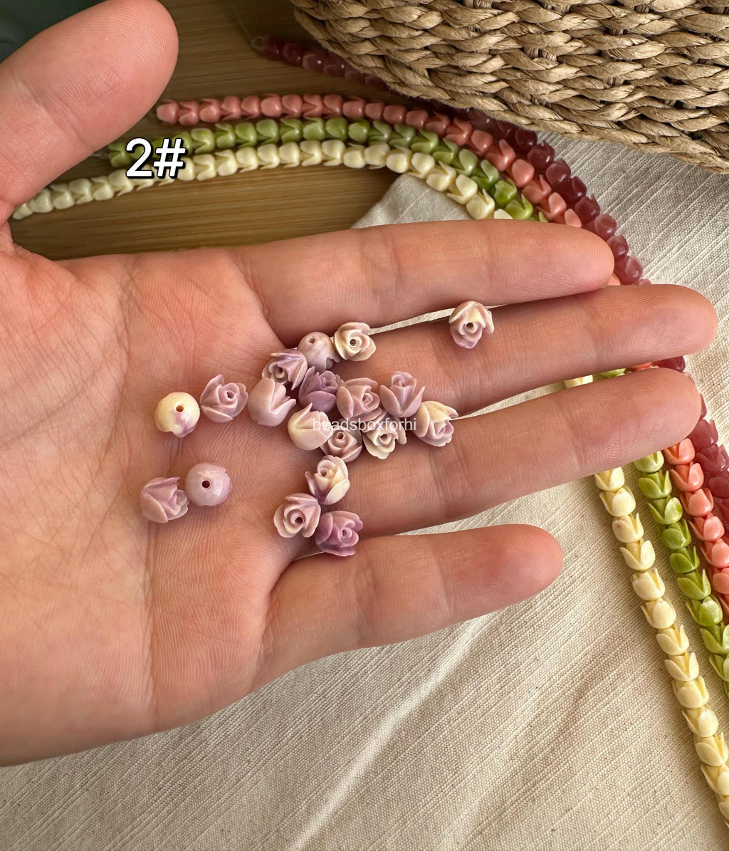 Small Tulip Flower/Pakalana Beads