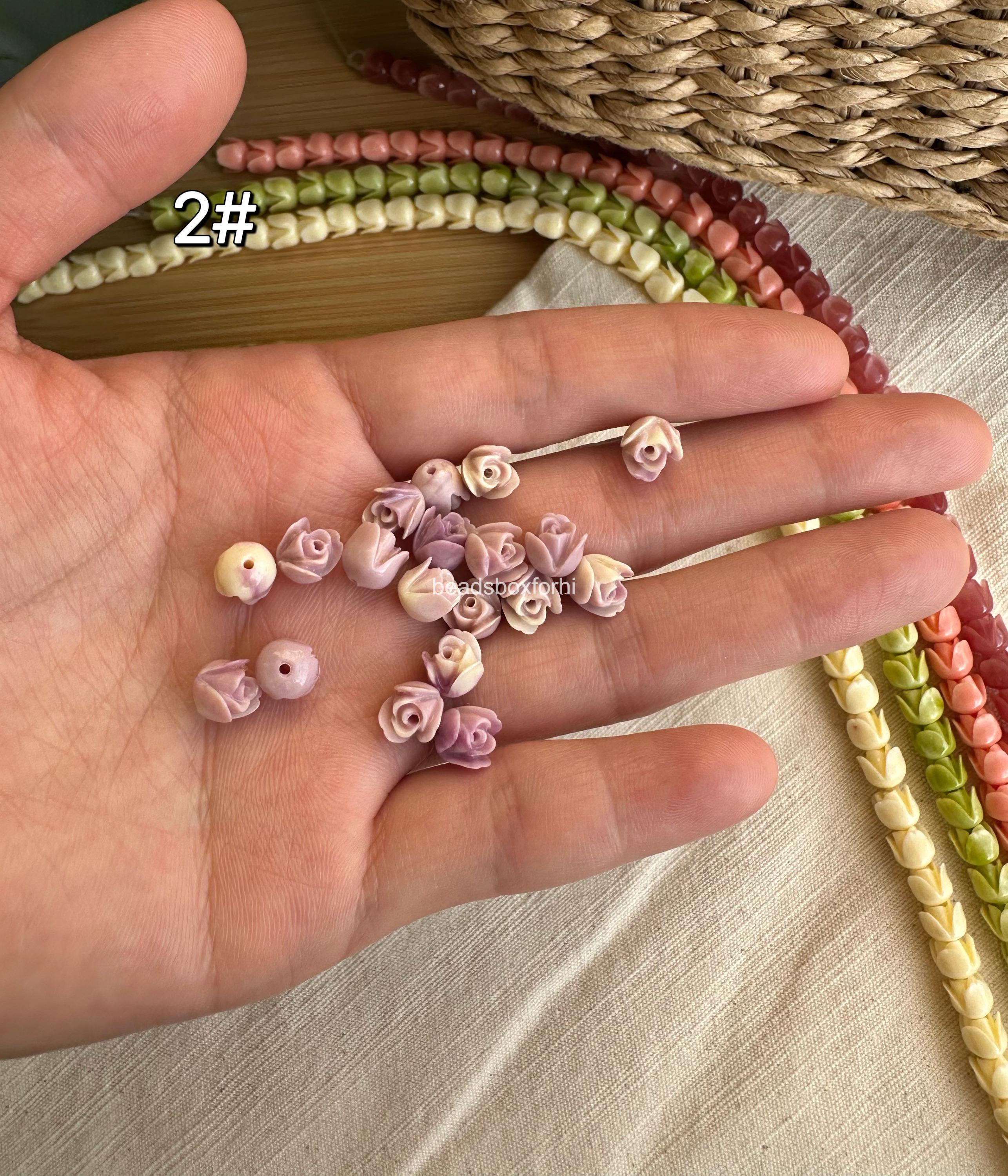 Small Tulip Flower/Pakalana Beads