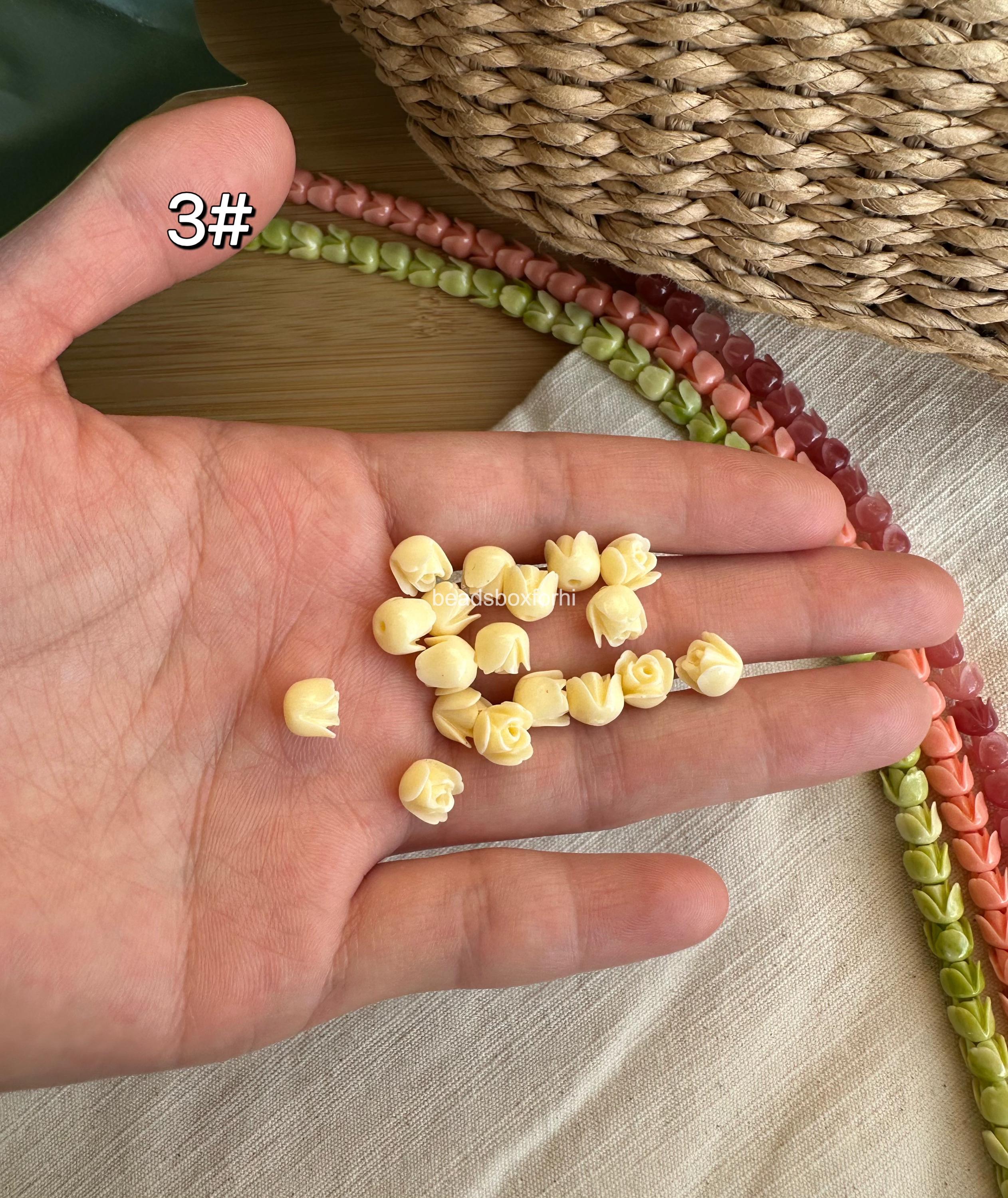 Small Tulip Flower/Pakalana Beads