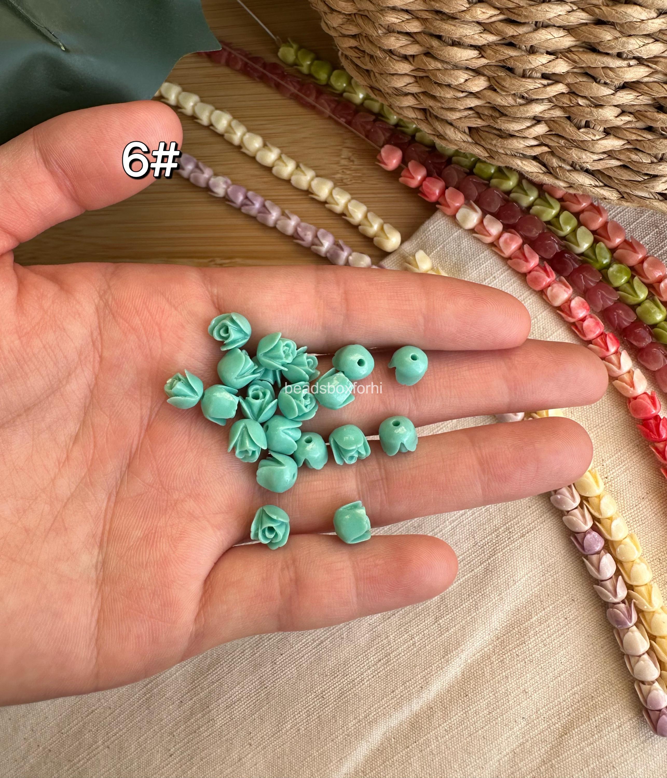Small Tulip Flower/Pakalana Beads