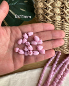 Lavender Pikake Beads
