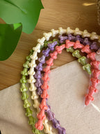 Resin & Coral Powder Puakenikeni Beads