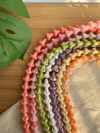 Resin & Coral Powder Puakenikeni Beads