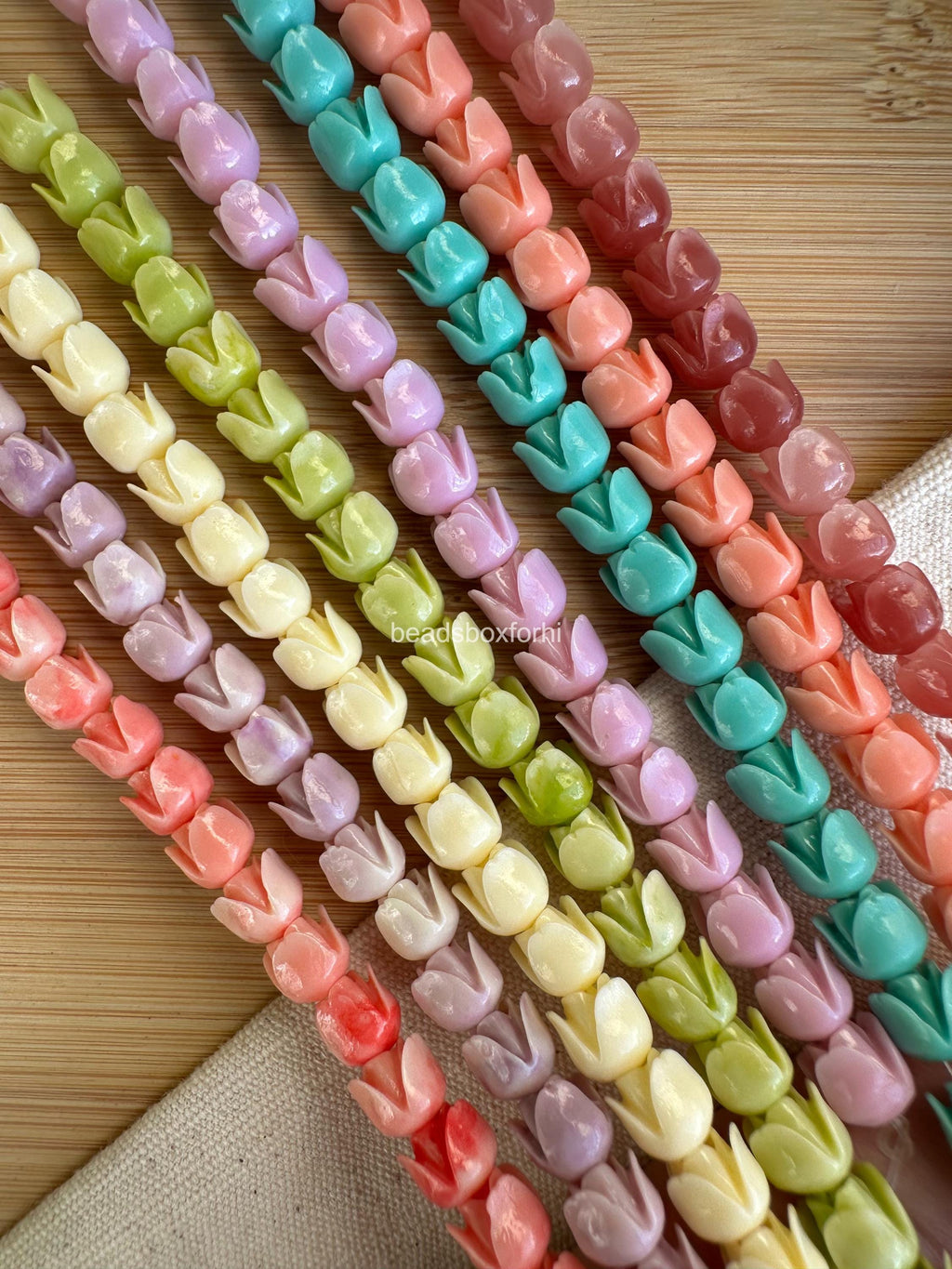 Small Tulip Flower/Pakalana Beads