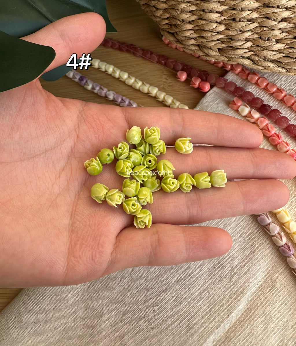 Small Tulip Flower/Pakalana Beads