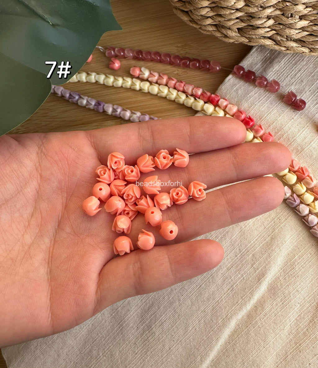 Small Tulip Flower/Pakalana Beads