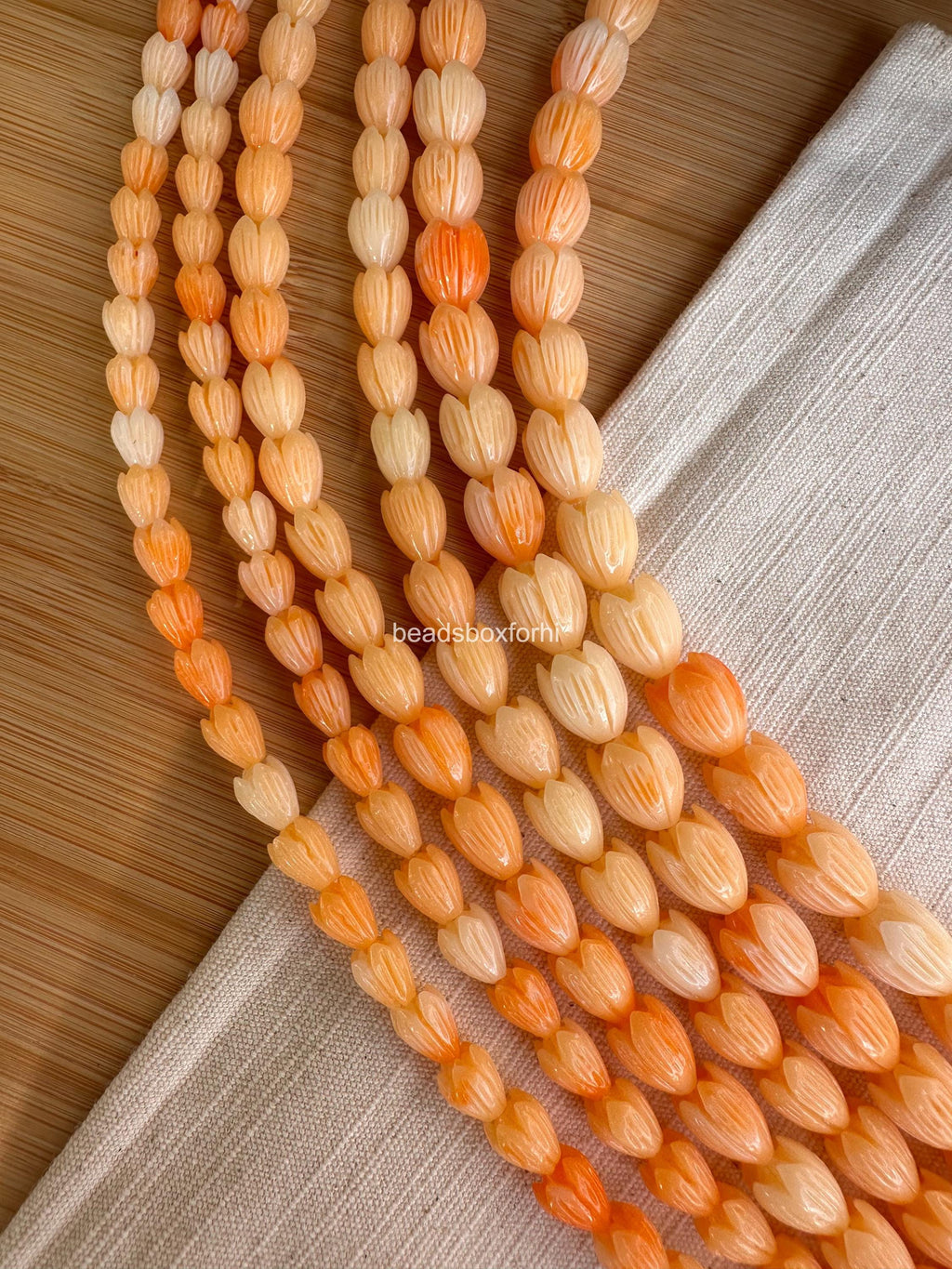 Variegated Orange Pikake