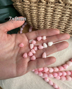 Variegated Light Pink Pikake Beads