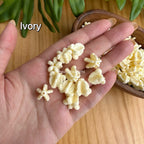 13.5mm Crown Flower Beads