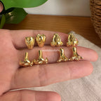 Metal Gold Hawaiian Beads