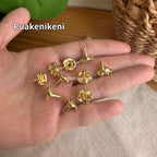 Metal Gold Hawaiian Beads