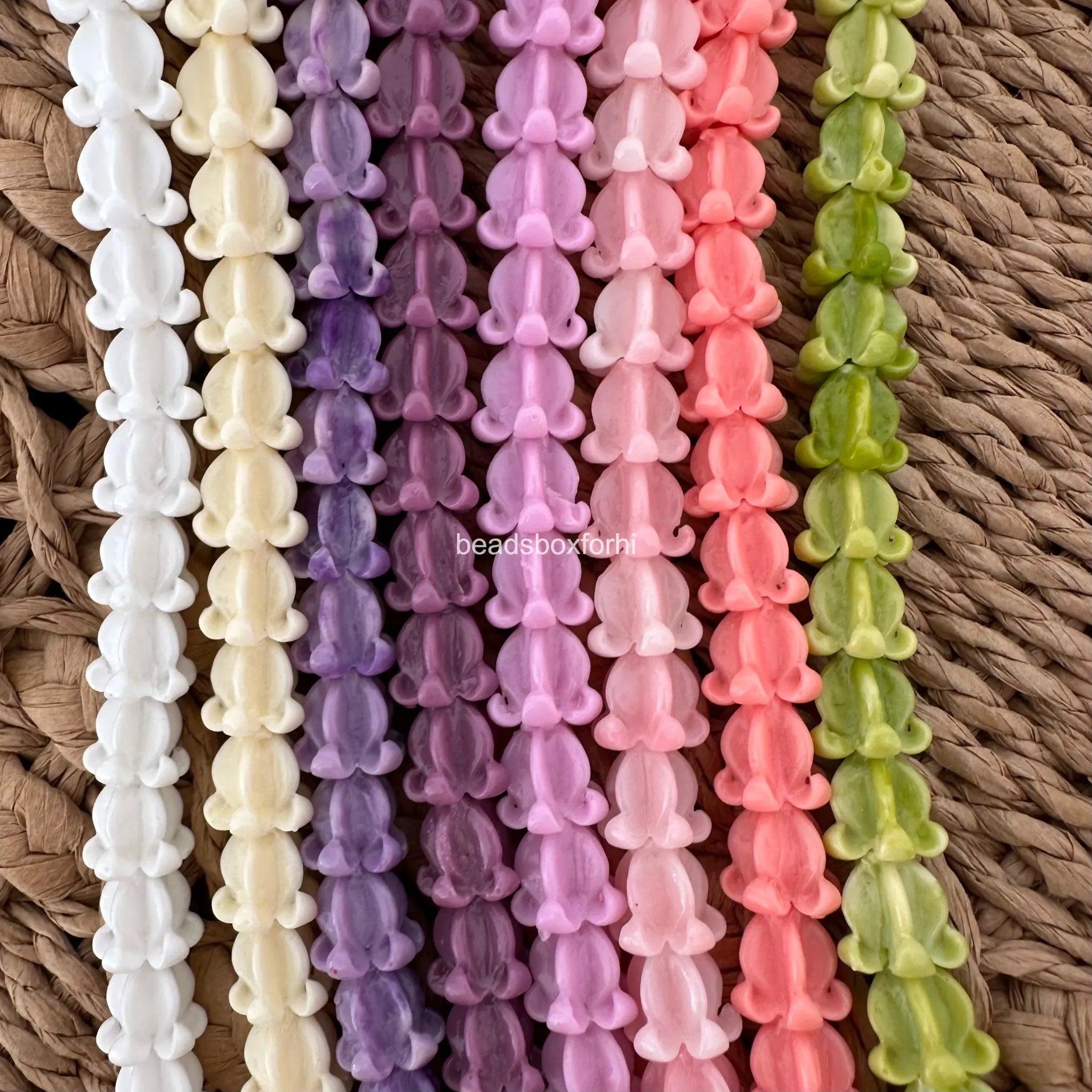 11.5 mm Crown Flower Beads