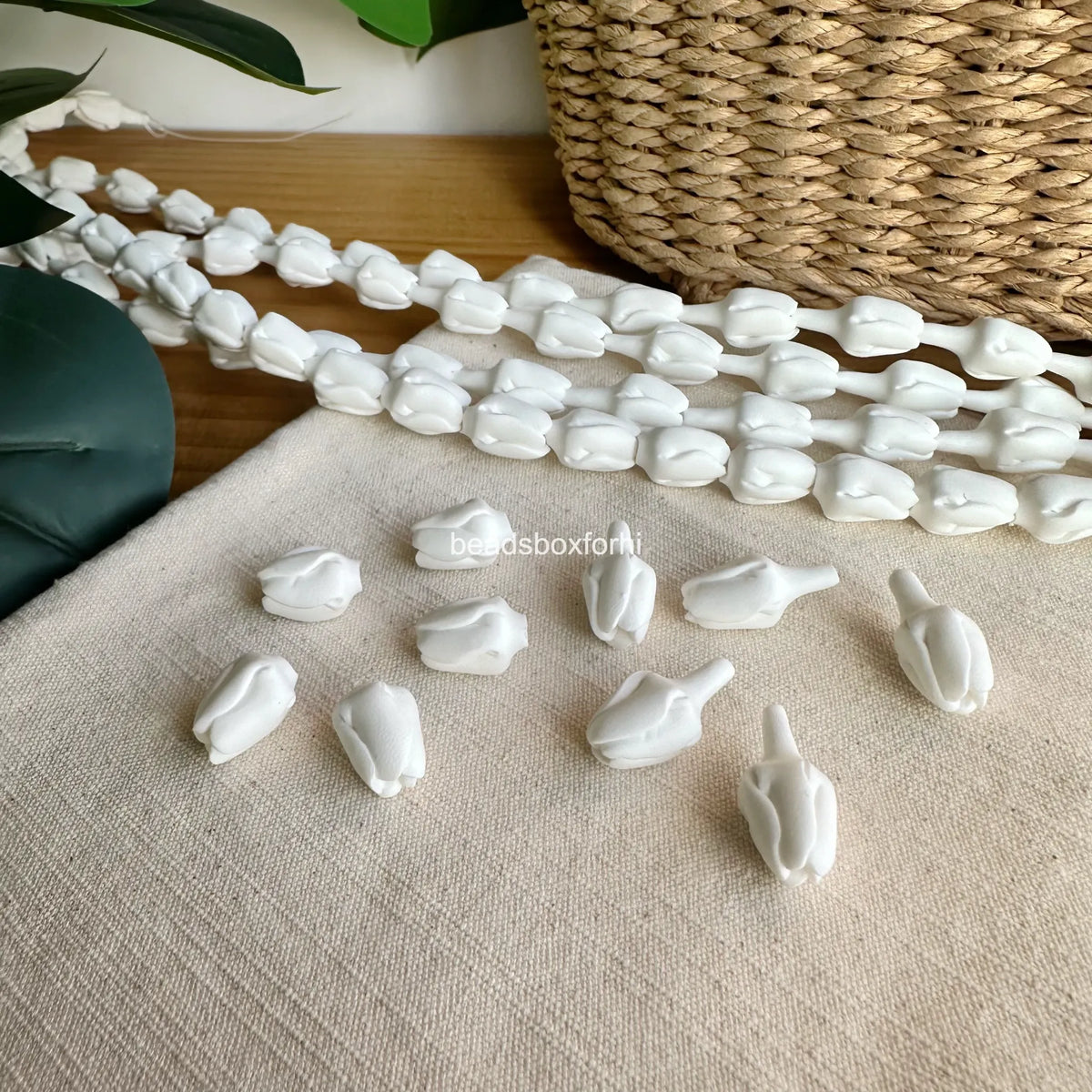 Polymer Clay pikake buds