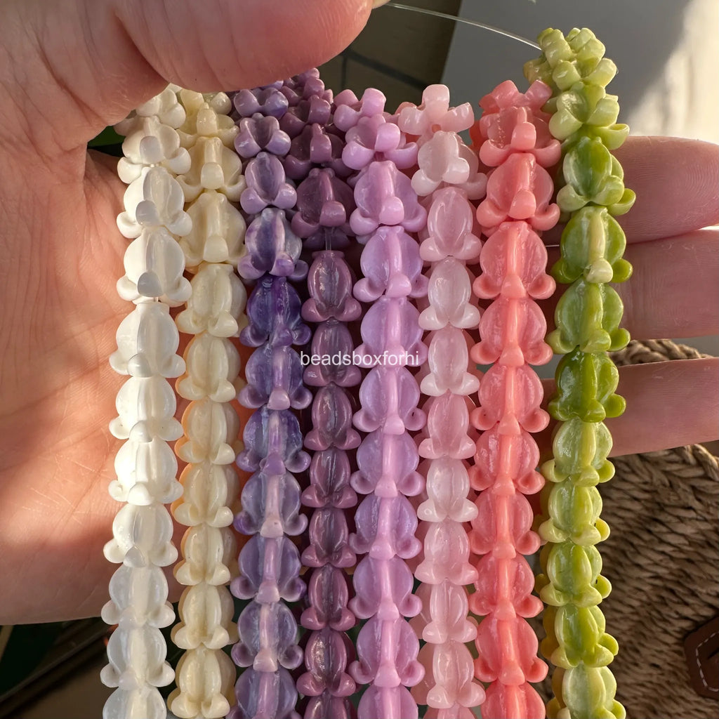 11.5 mm Crown Flower Beads