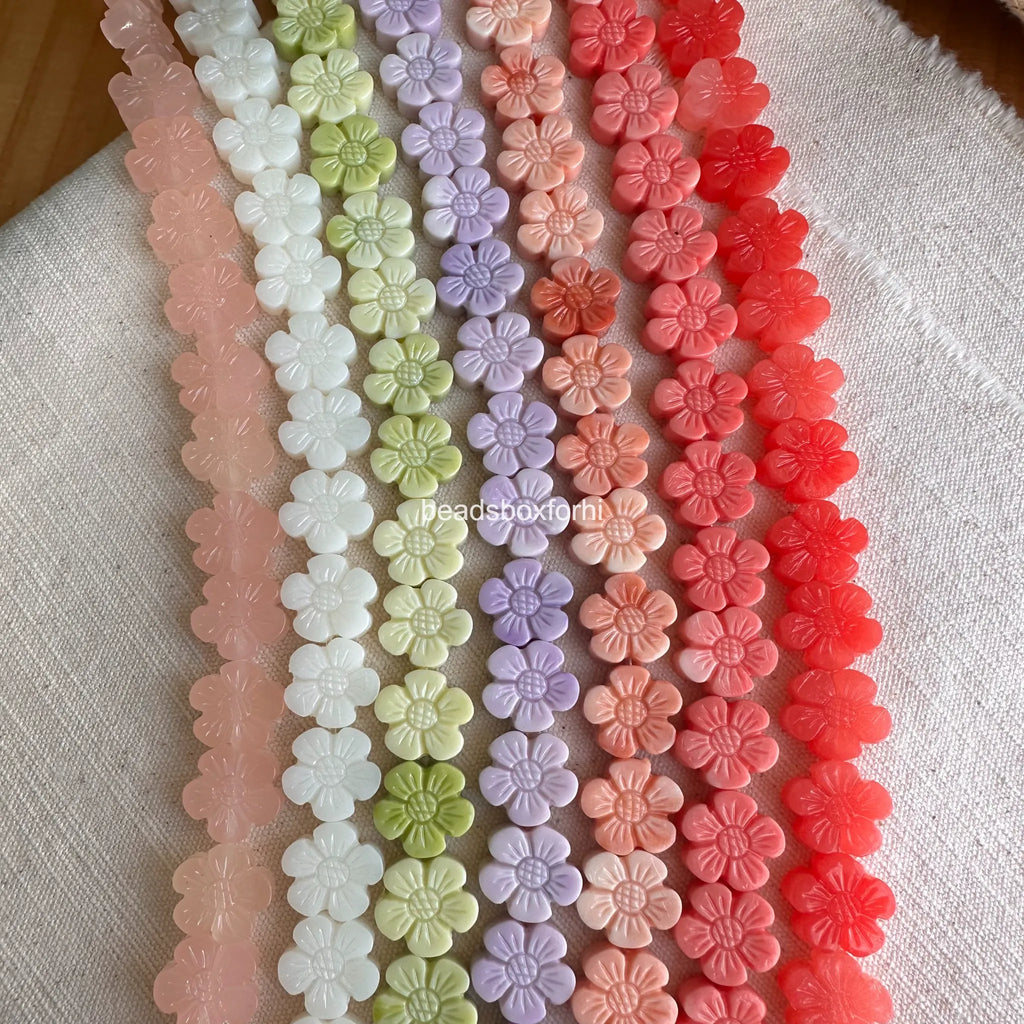 Pastel sakura beads