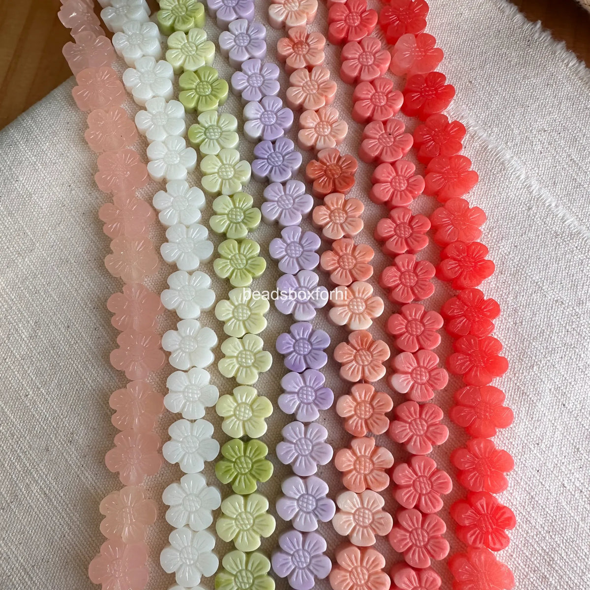 Pastel sakura beads