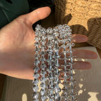 silver hawaiian beads
