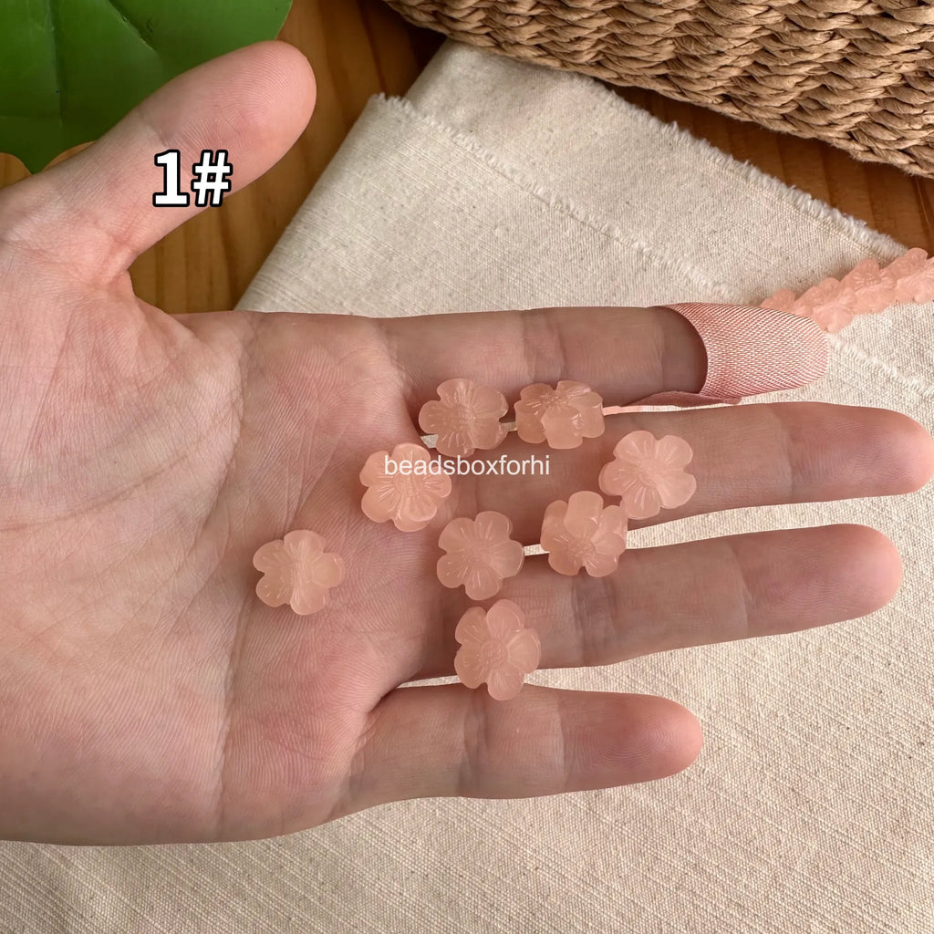 Pastel sakura beads