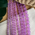Transparent purple pikake