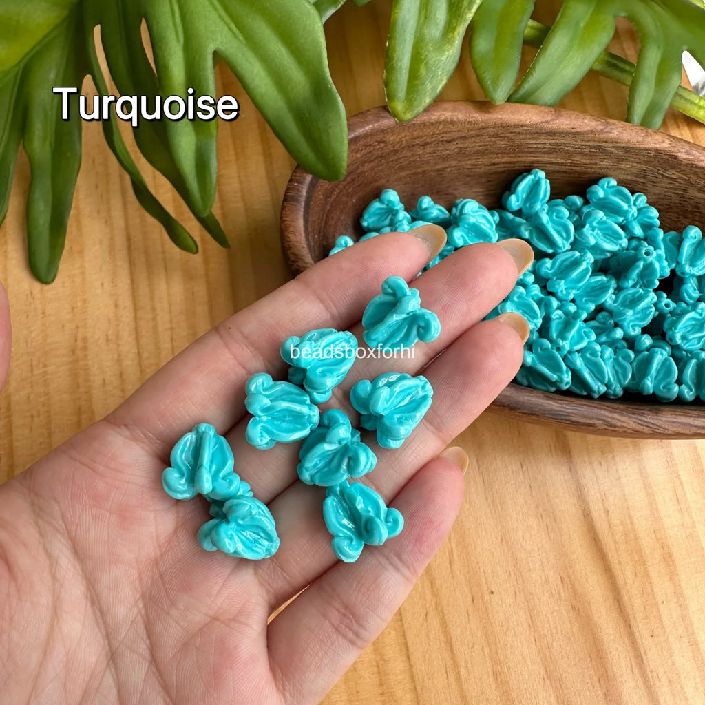13.5mm Crown Flower Beads