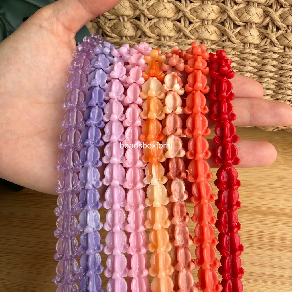 11.5 mm Crown Flower Beads