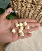 Ivory Pikake Beads
