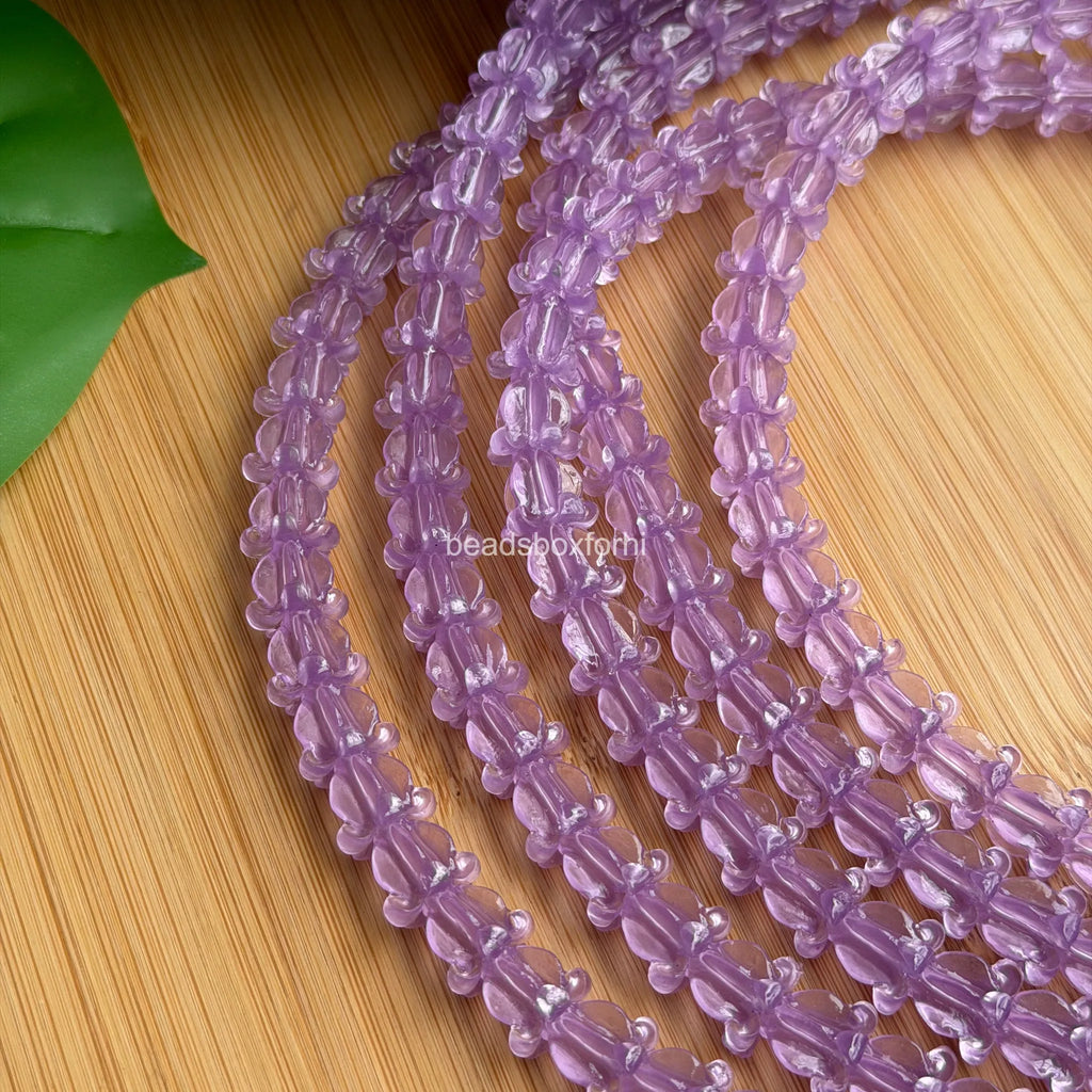 Transparent Purple Crown Flower