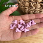 Resin & Coral Powder Puakenikeni Beads