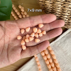 Light Orange Pikake Beads