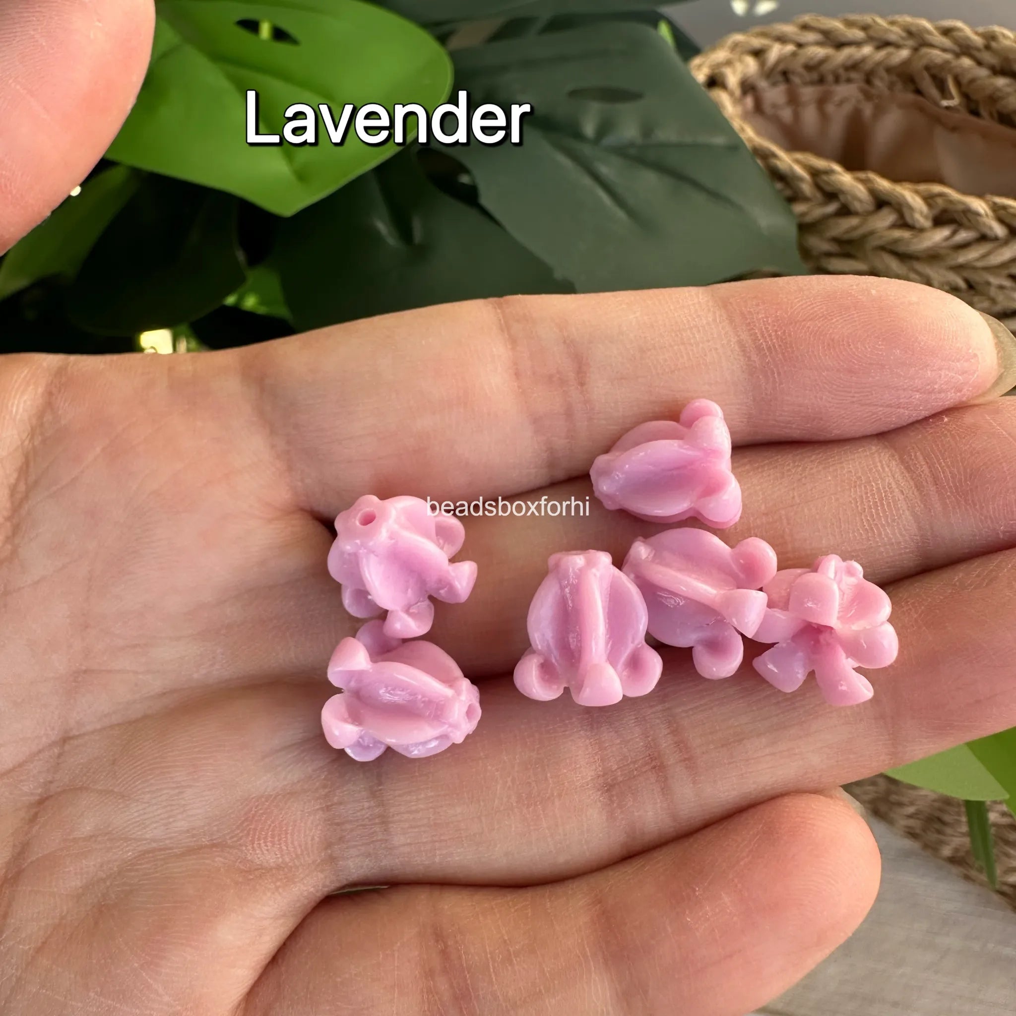 11.5 mm Crown Flower Beads