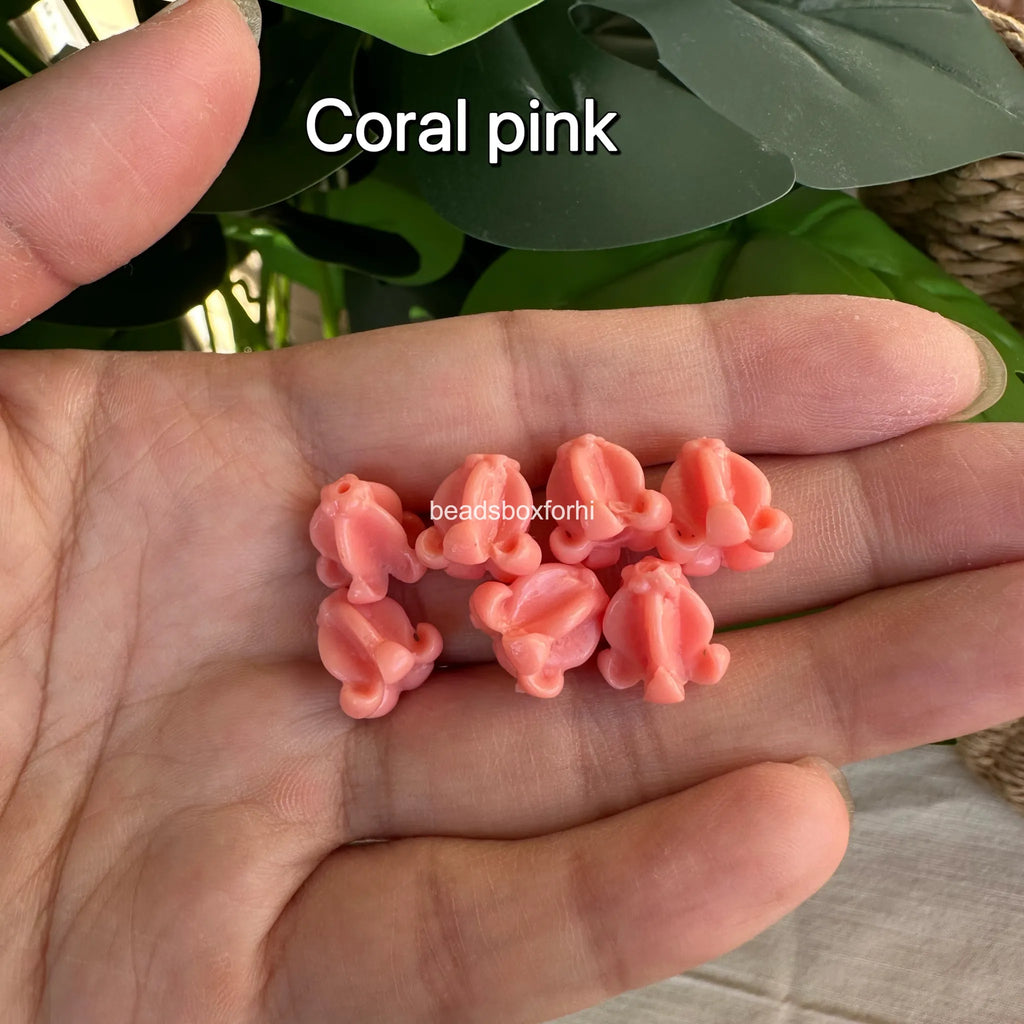 11.5 mm Crown Flower Beads