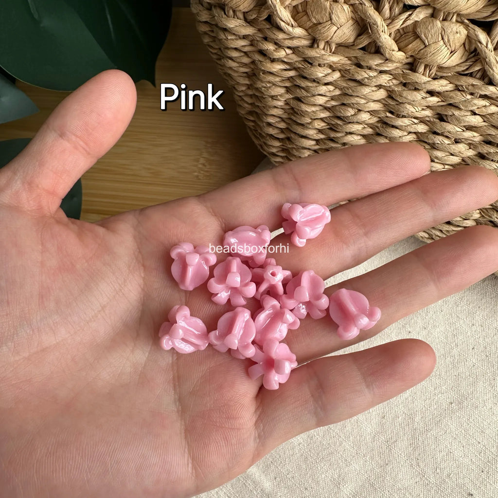 11.5 mm Crown Flower Beads