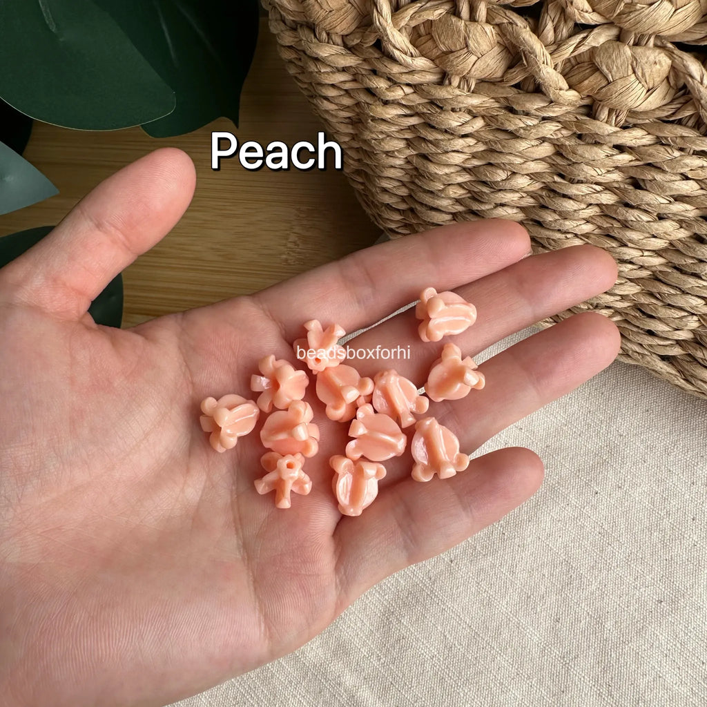 11.5 mm Crown Flower Beads
