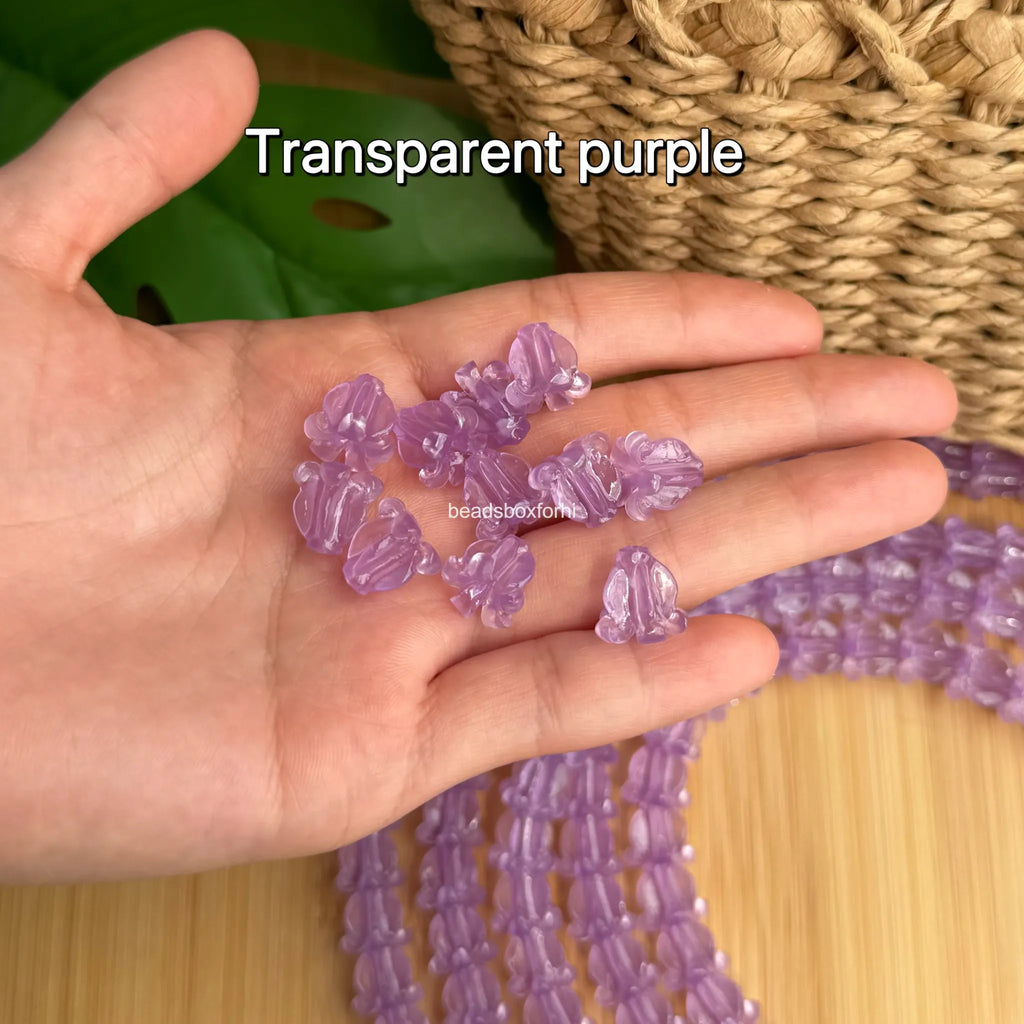 11.5 mm Crown Flower Beads