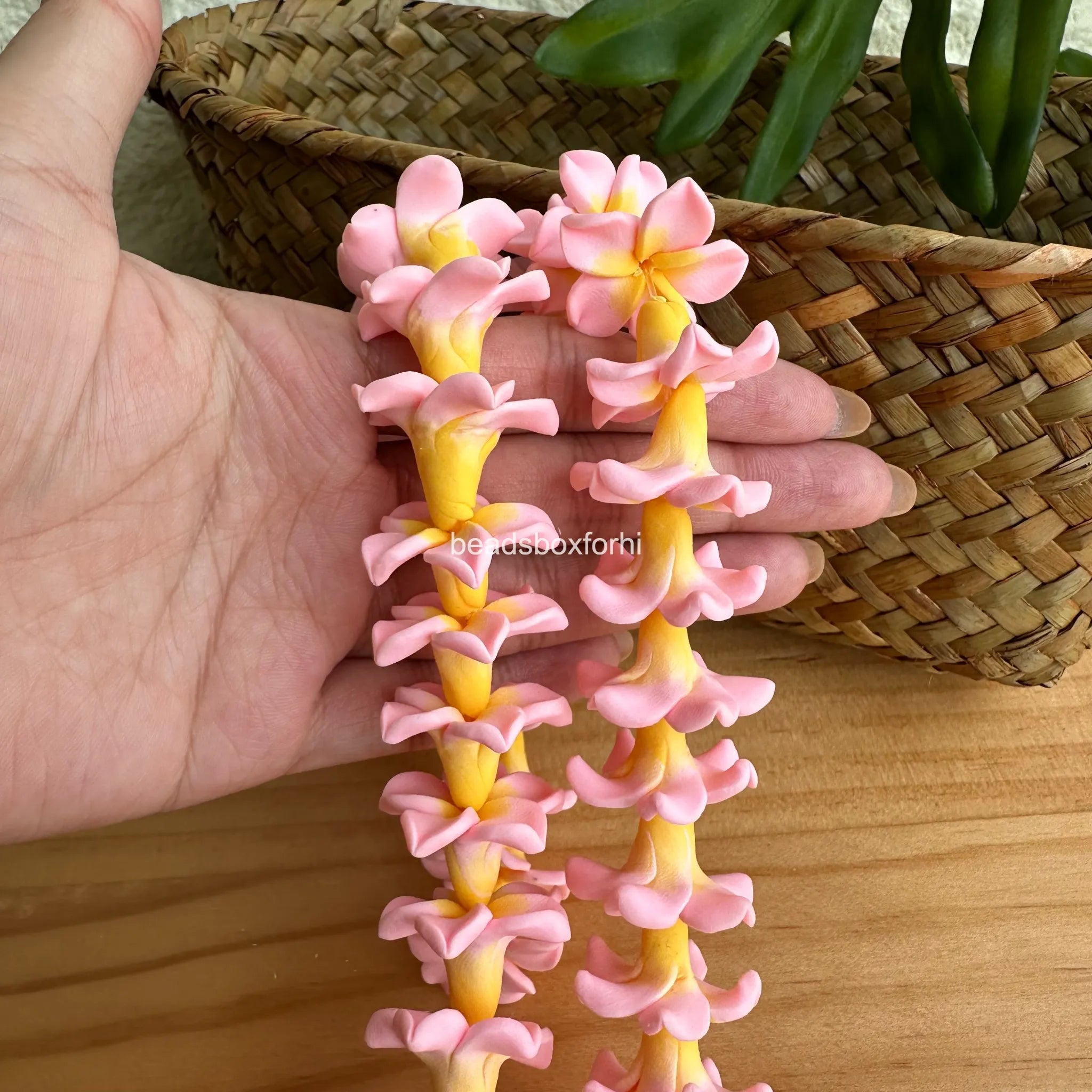Clay White/ Pink Pluermia