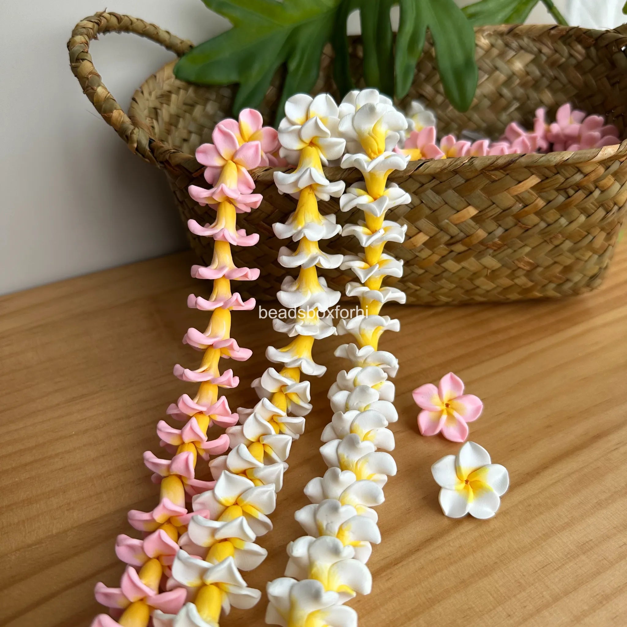 Clay White/ Pink Pluermia