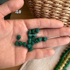 Small Green Pikake Beads
